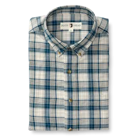 Holling Plaid Cotton/Wool Twill Sport Shirt  